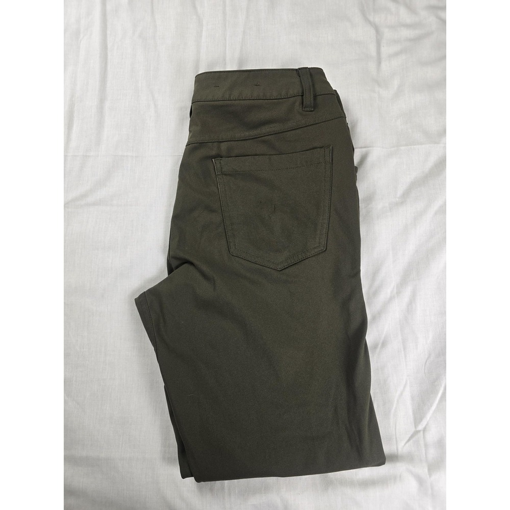 Lululemon Pants Mens 29x31 Green Stretch‎ Chino 5 Pocket Casual Travel Golf